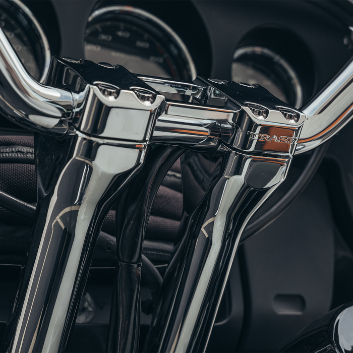 Trask Assault Risers - Chrome