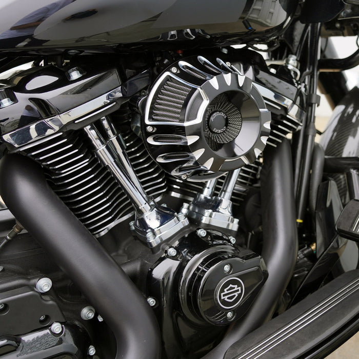 Deep Cut® Inverted Series Air Cleaner, Black