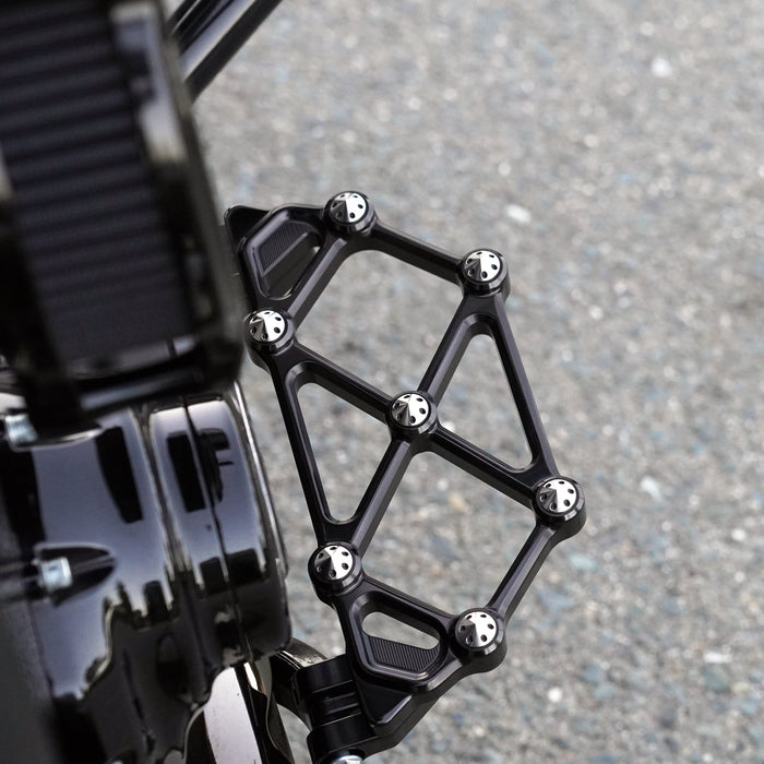 Diamond Mini Floorboards, Black