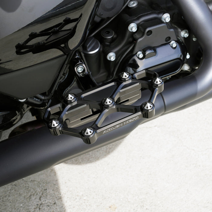 Diamond Passenger Floorboards, Black