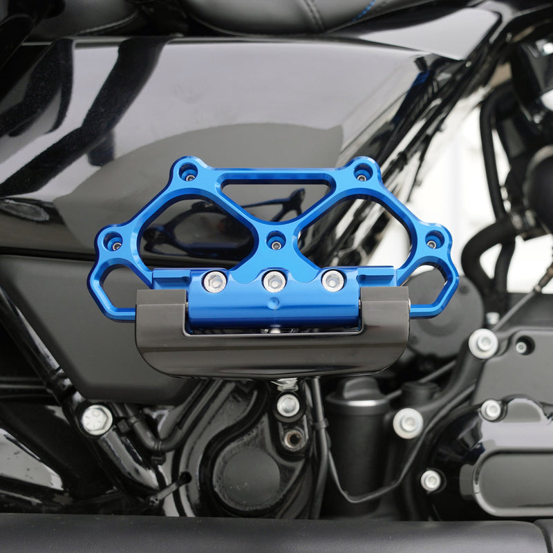 Diamond Passenger Floorboards, Blue