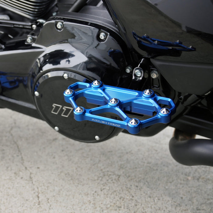 Diamond Passenger Floorboards, Blue