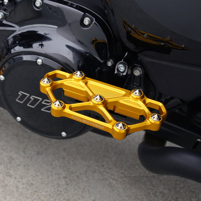 Diamond Passenger Floorboards, Gold