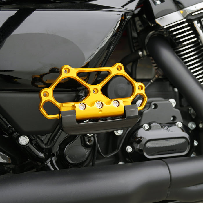 Diamond Passenger Floorboards, Gold