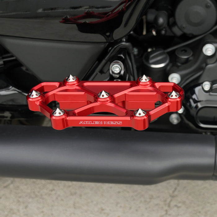 Diamond Passenger Floorboards, Red