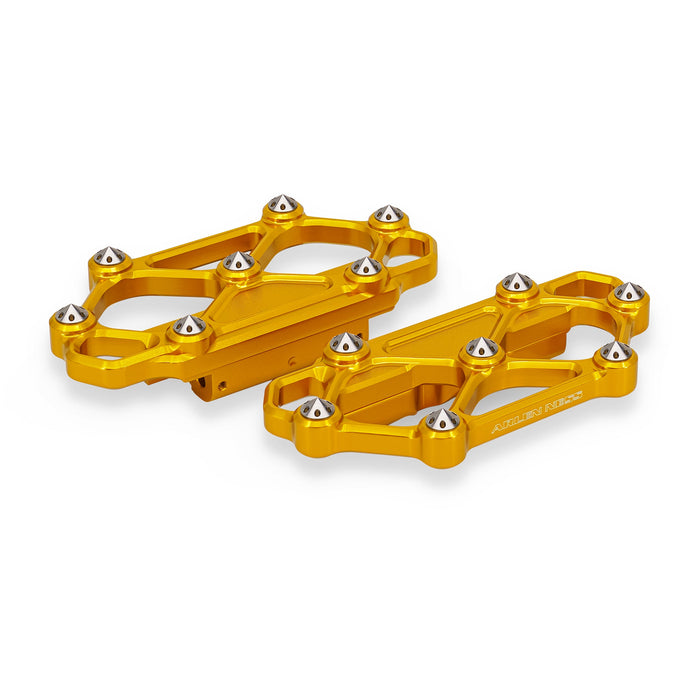 Diamond Passenger Floorboards, Gold