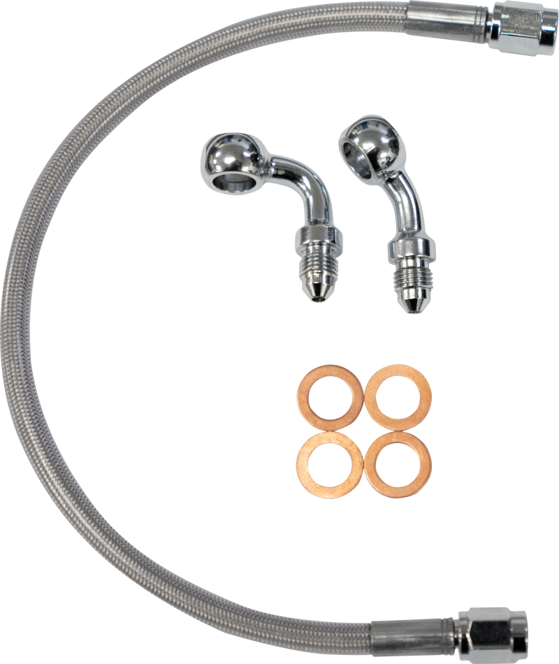 DYNA REAR BRAKE LINE KIT FOR RAMJET BREMBO CONVERSION