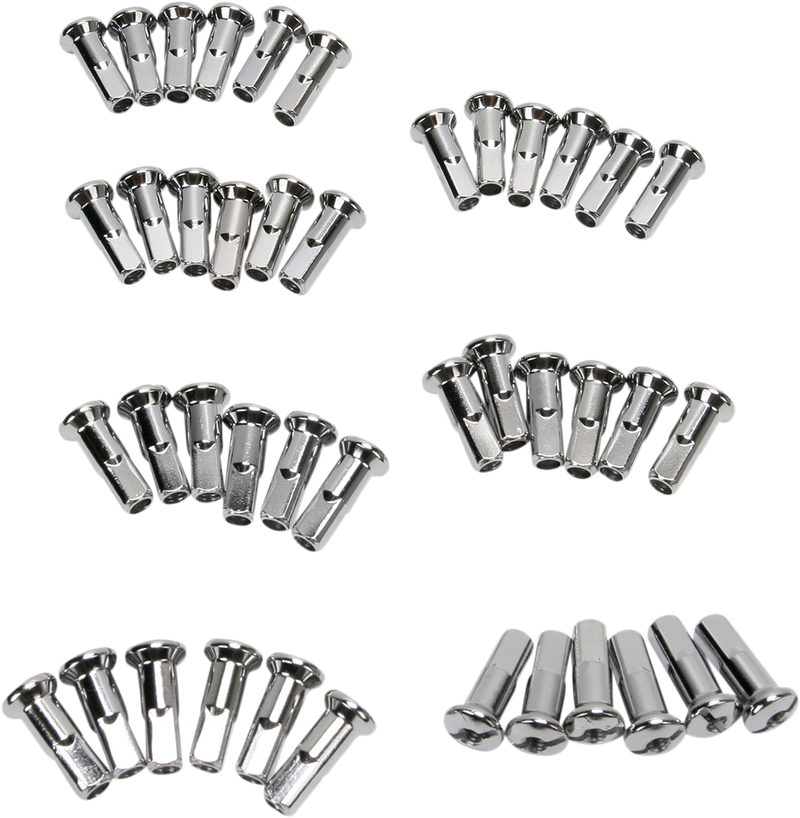 Spoke Nipples - Chrome - Standard