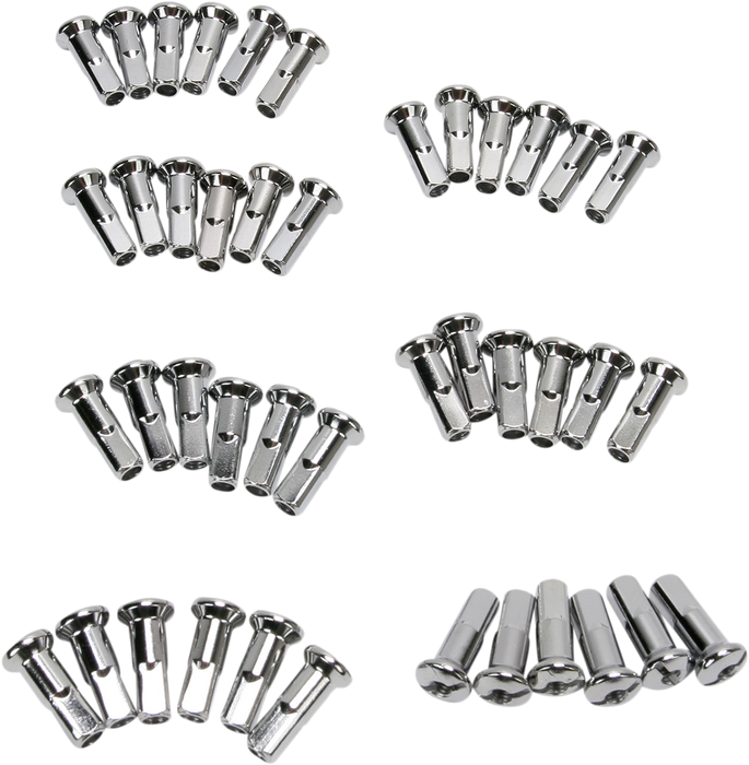 Spoke Nipples - Chrome - Standard