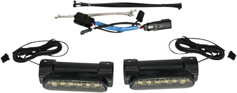 Engine Guard Light - Black - '10-'13 FLHX