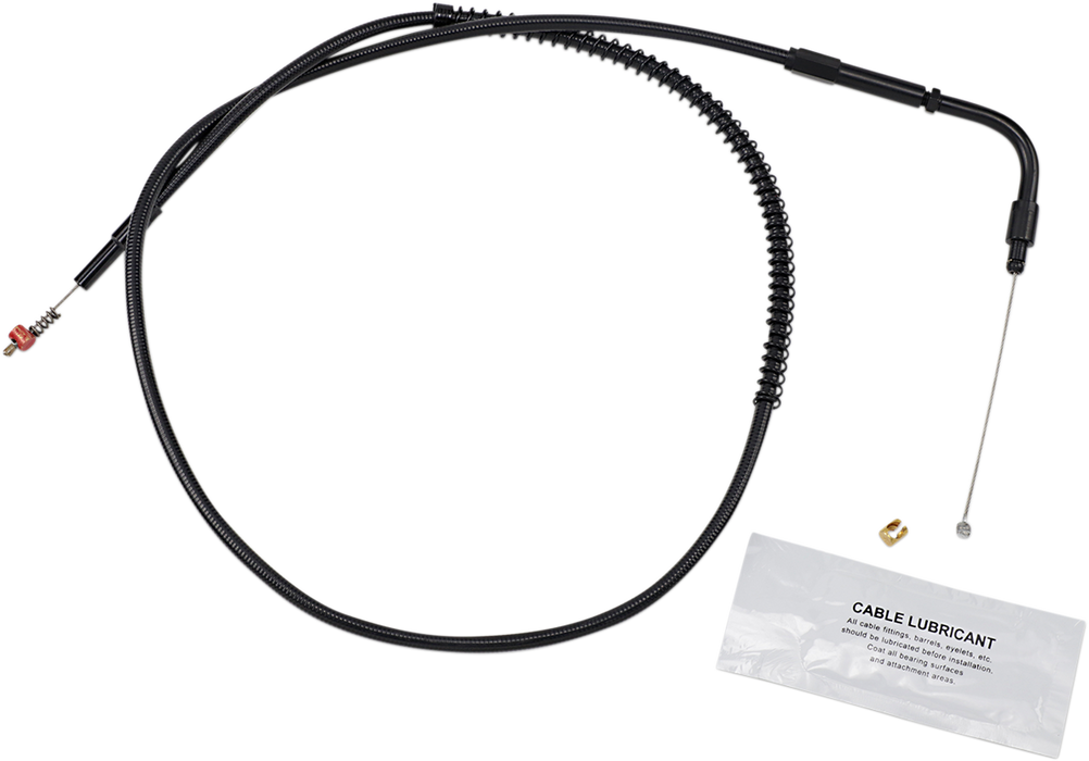 Stealth Series Idle Cable - +3" - '06-'16 Dyna