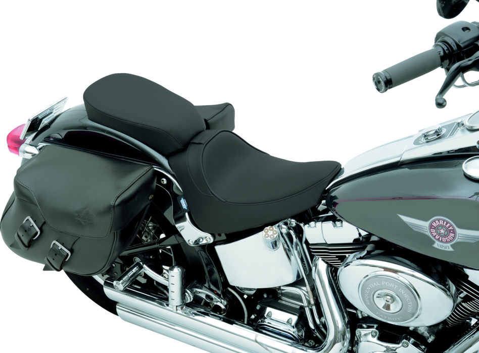 Rear Solo Seat - Wide - Smooth - FXST/FLST '00-'06