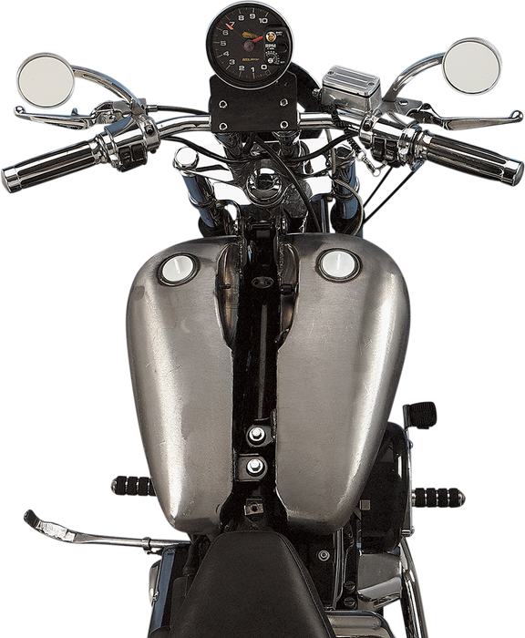 Fat Bob Style Gas Tanks - Flatside - 5 Gallon