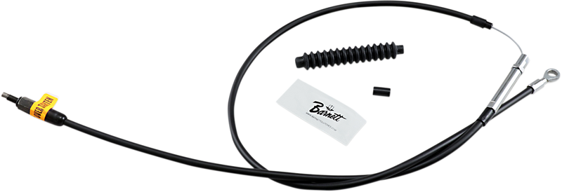 High-Efficiency Black Vinyl Clutch Cable - +6" Size