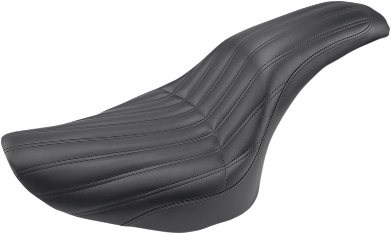 Knuckle 2-Up Seat - Ribbed - Black