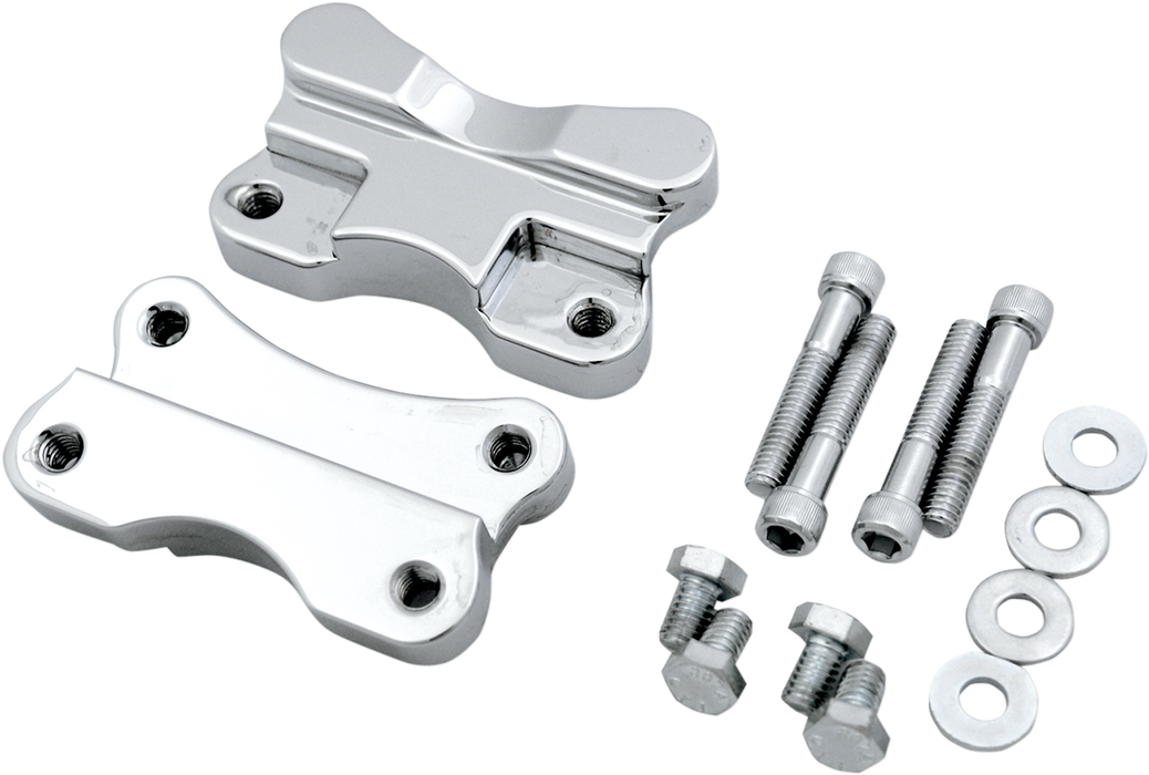 Fender-To-Fork Adapters - Chrome