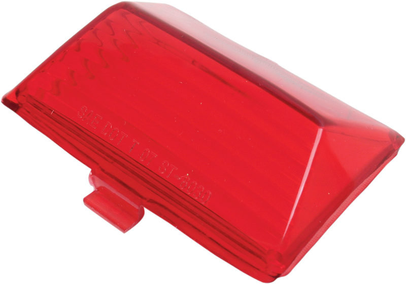 Lens - Rear Fender Tip - Red