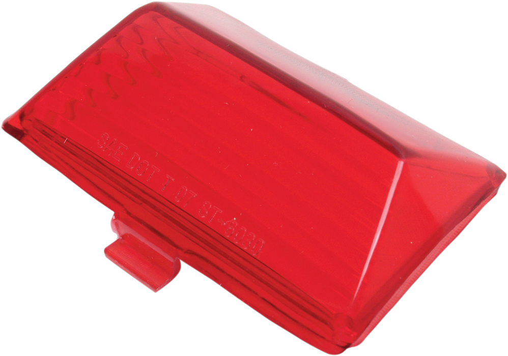 Lens - Rear Fender Tip - Red