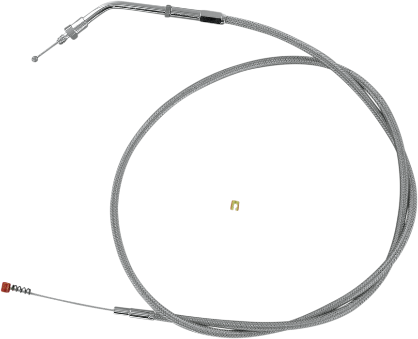 Stainless Steel Idle Cable - +6" - '81-'89