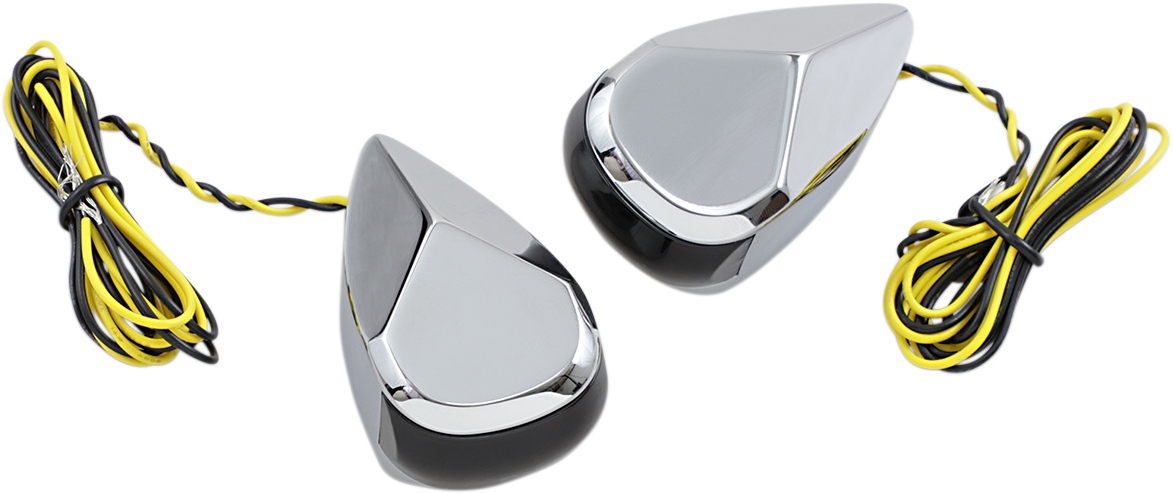 Turn Signal - Black - Smoke/Amber