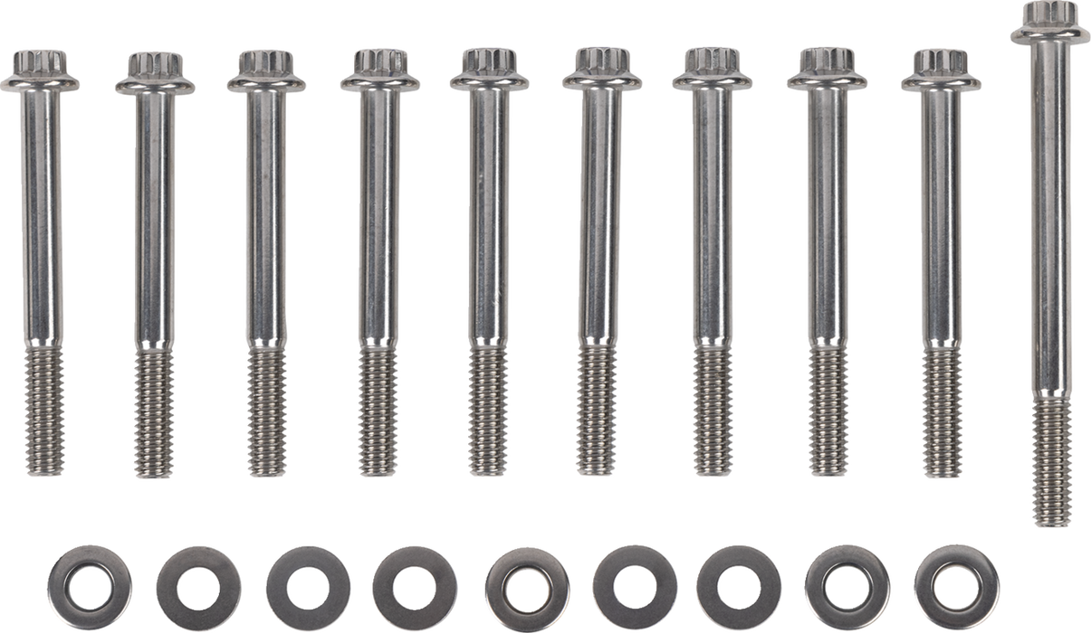 Fastener Kit - Engine Case without Balance Shafts - Dress-Up - Twin Cam