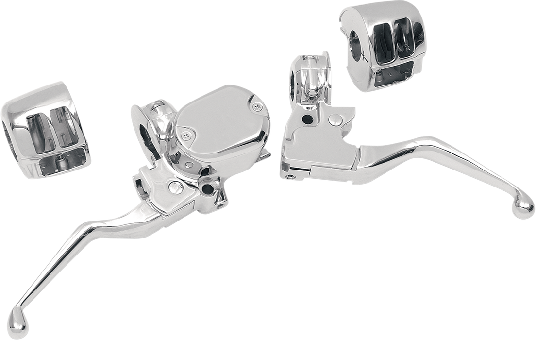 Handlebar Control Kit - 1/2" Master Cylinder - '04 - '13 XL