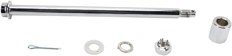 Axle Kit - Rear - Chrome - '80-'99 Touring