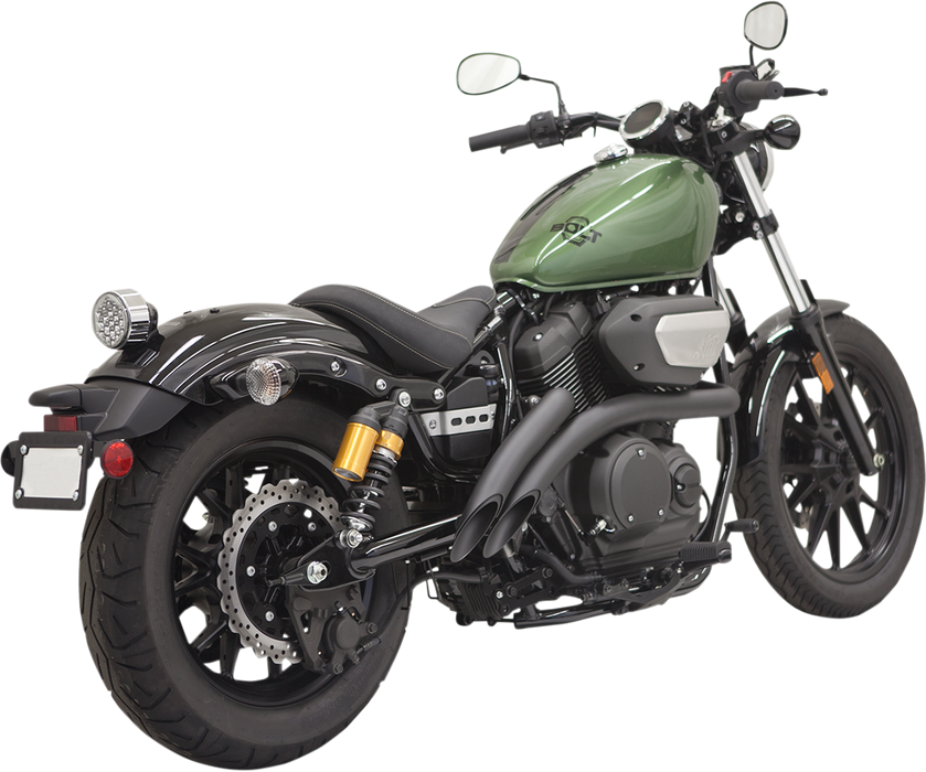 Sweeper Exhaust - Black - Bolt