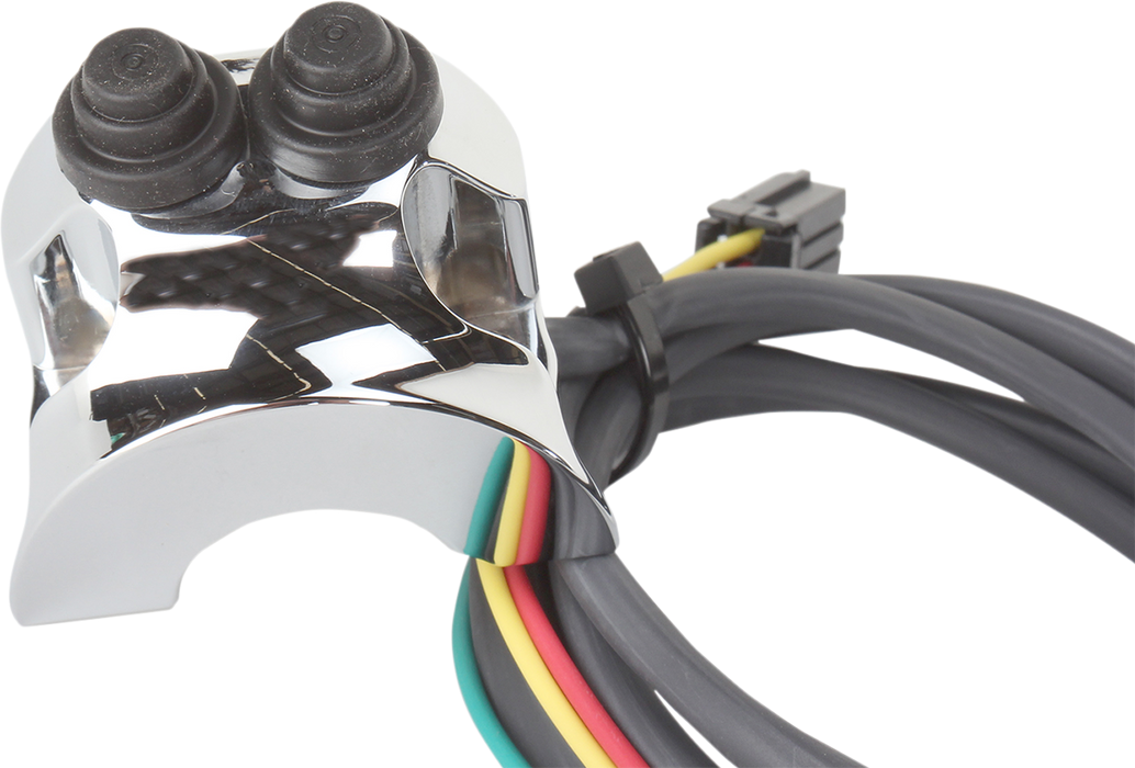 Chrome Legend Handlebar Mounted Control Assembly - FL