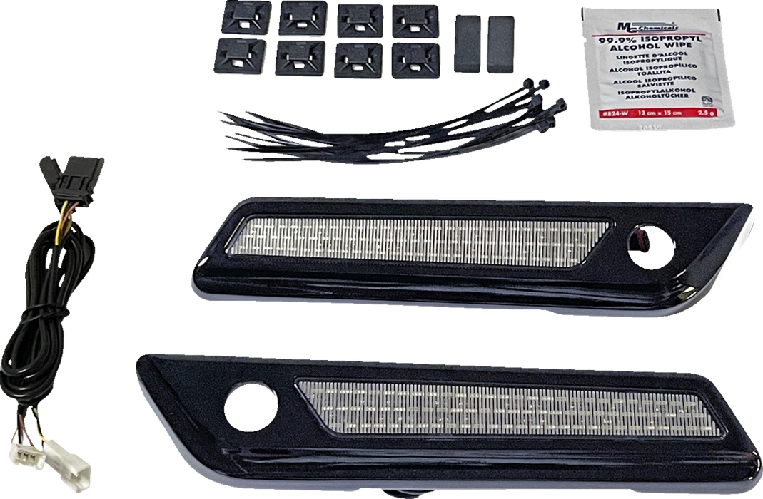 Latch Light - Saddlebag - Smoke - Black