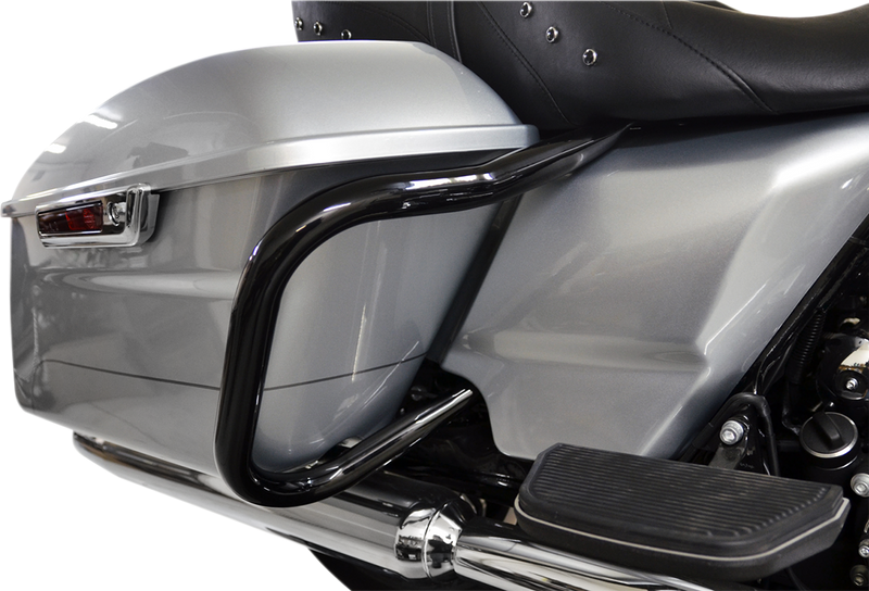 Rear Saddlebag Bars - Black - Touring