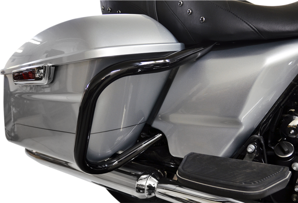 Rear Saddlebag Bars - Black - Touring