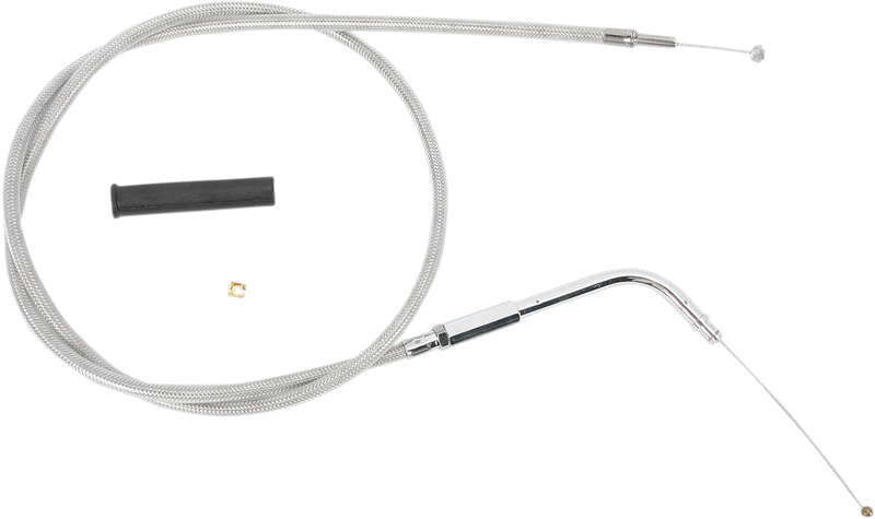 Stainless Braided Idle Cable - 42-1/2"