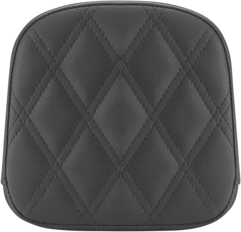 Sissy Bar Pad - Lattice Stitched - Black - FL '99-'23