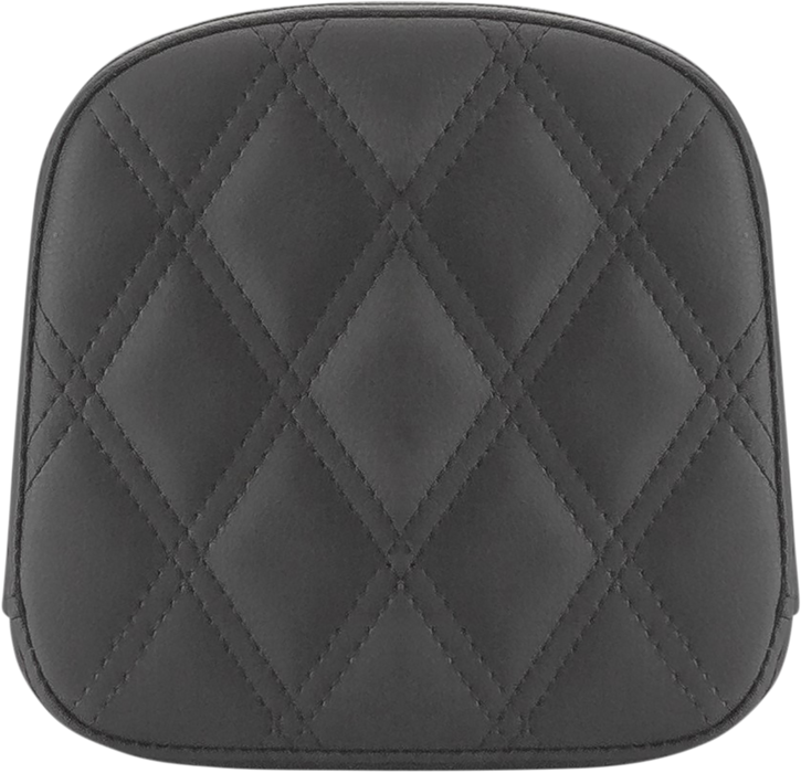 Sissy Bar Pad - Lattice Stitched - Black - FL '99-'23