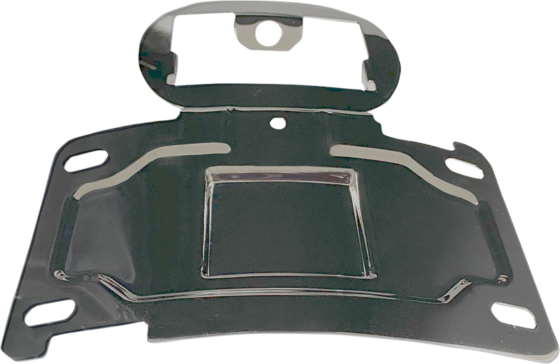 License Plate Mount/Relocation - Chrome