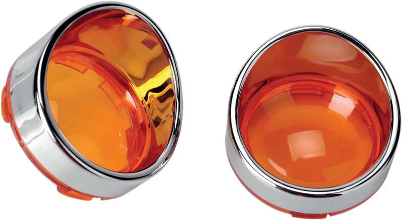 Visor-Style Bezel/Lenses - Amber