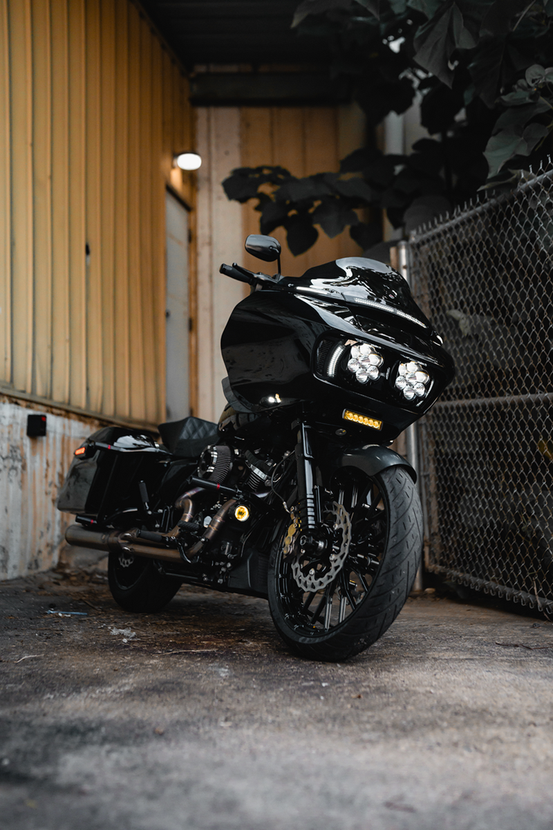 Shark Demon 2 Headlight kit for Road Glides