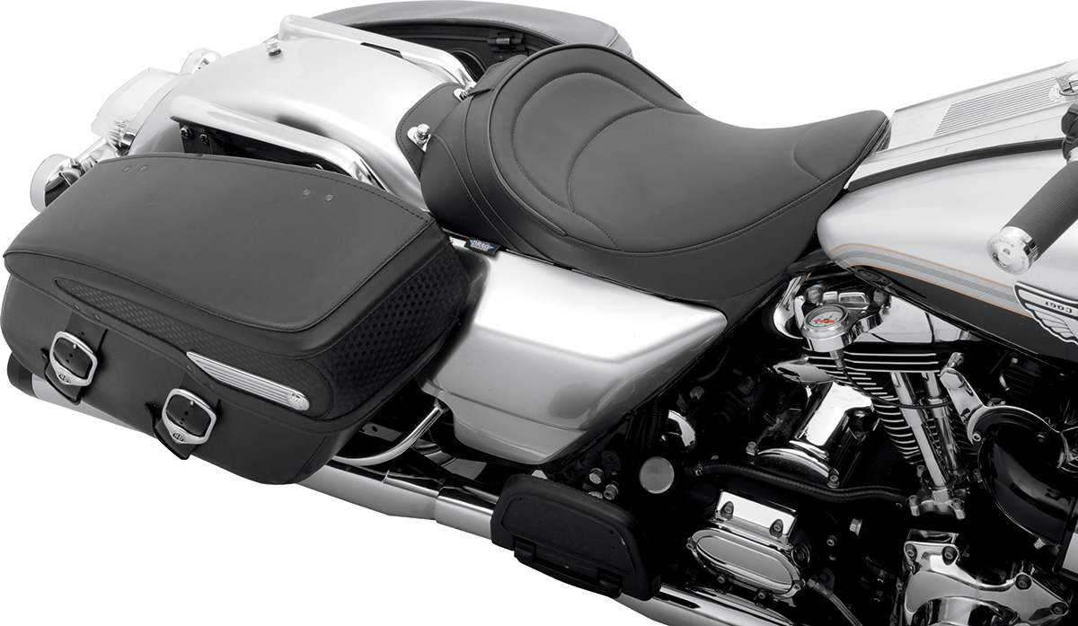 Solo Seat - Mild Stitched - Driver Backrest - FLH '97-'07
