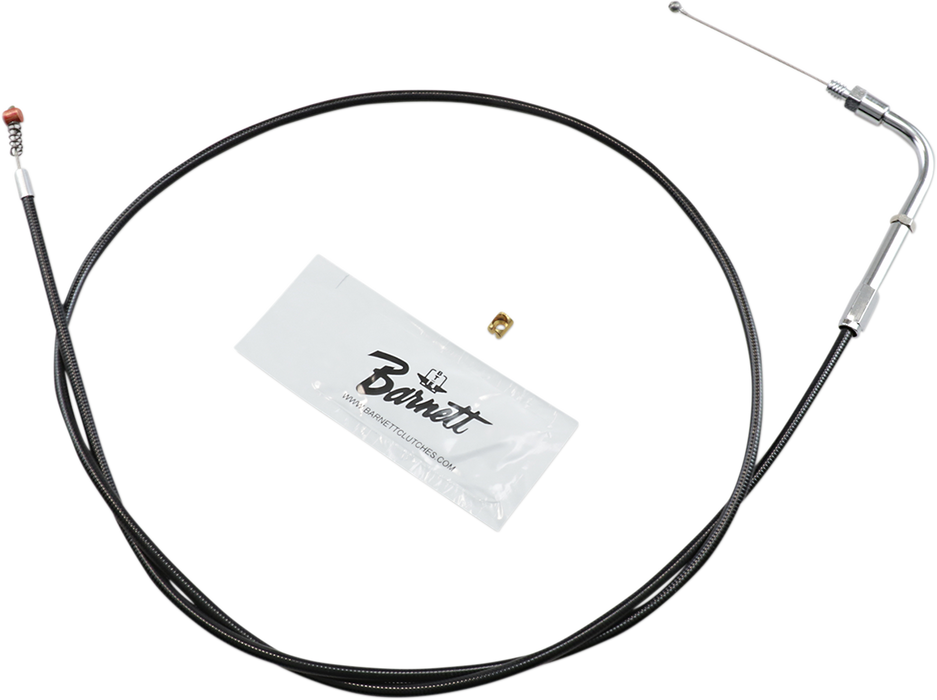 Black Vinyl Idle Cable - 44" Length