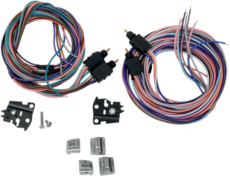 Handlebar Switch Kit - Radio/Cruise - Chrome