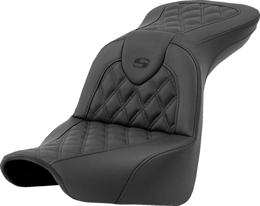 Roadsofa™ Seat - Lattice Stitch - without Backrest - FXD '06-'17