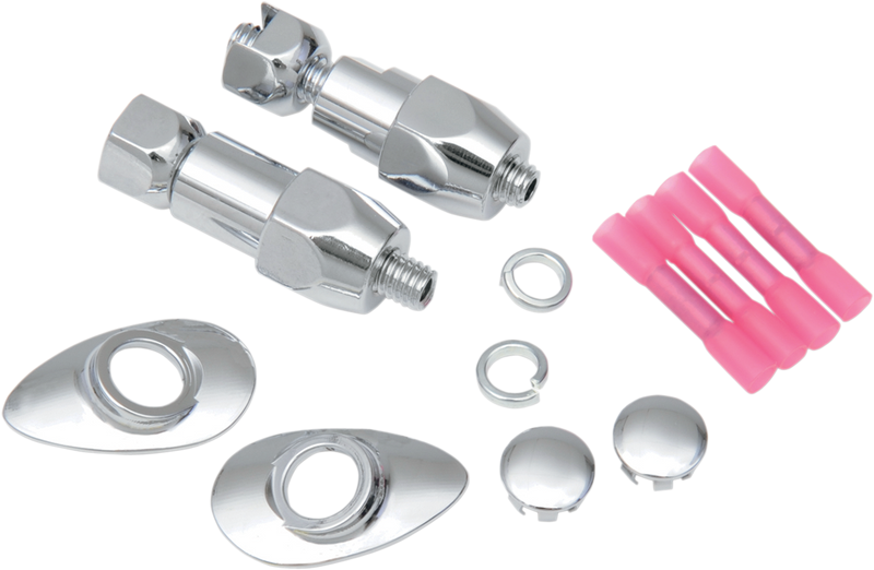 Turn Signal Relocation Kit - Rear - '03-'10 Softail