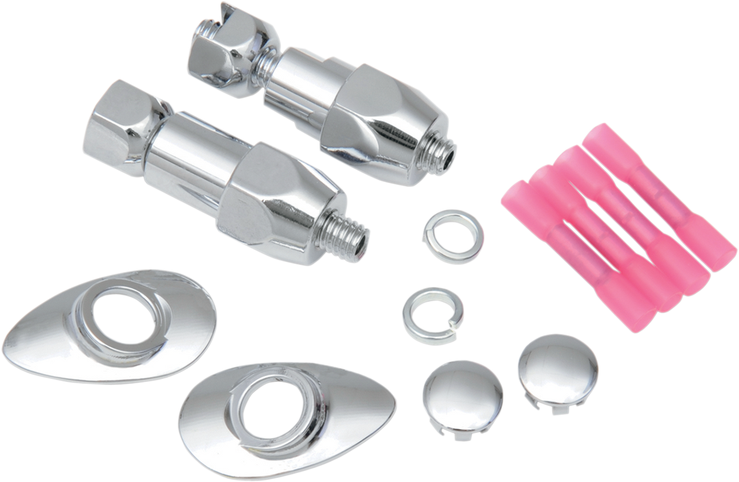 Turn Signal Relocation Kit - Rear - '03-'10 Softail