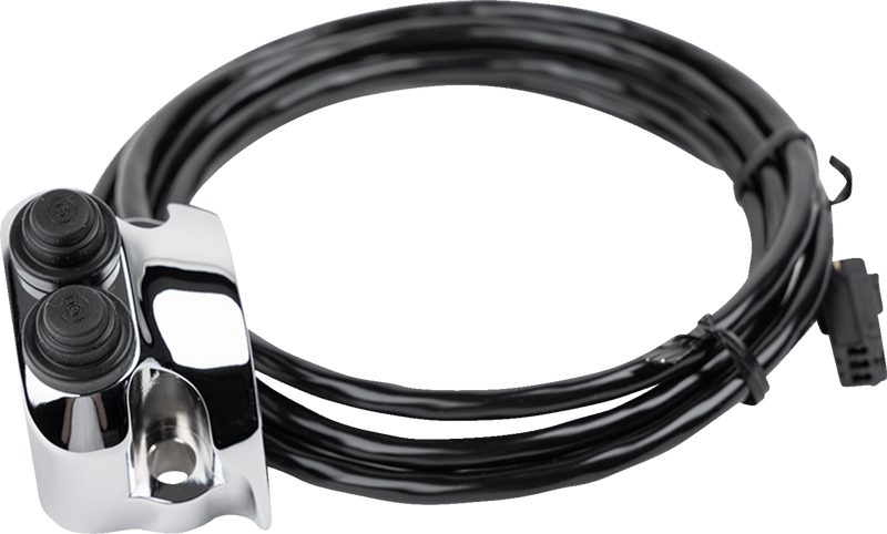 Chrome Legend Handlebar Mounted Control Assembly - FL