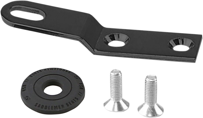 Seat Bracket - Black - 1/4"-28