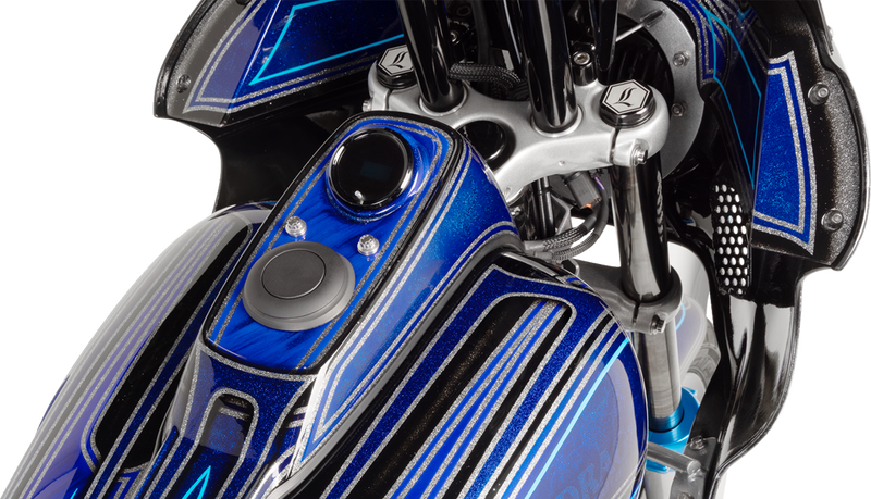 Gas Cap - Vented Pop-Up - Black Wrinkle