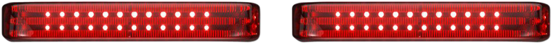 Saddlebag LED Lights - Sequential - Black/Red