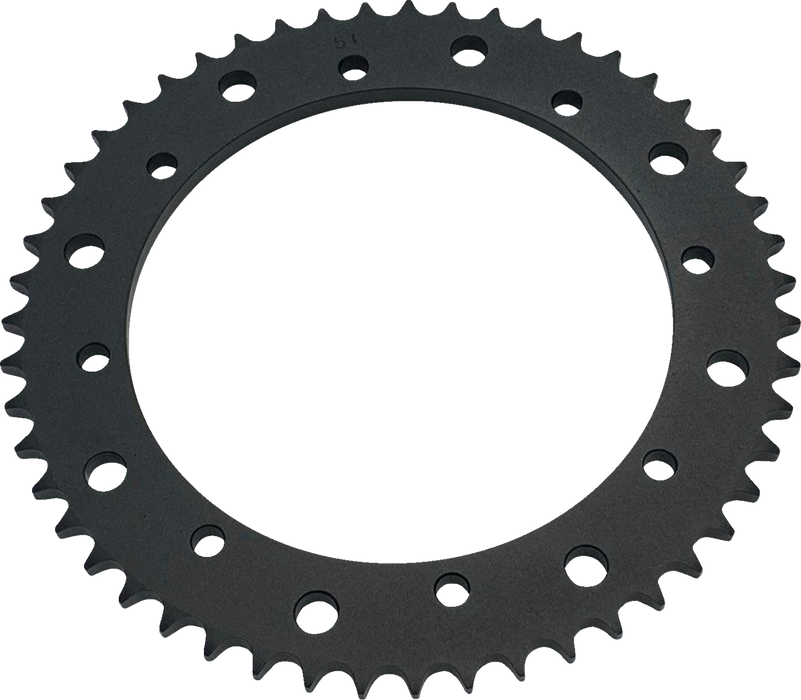 Rear Sprocket - 51 Tooth - Black - Touring/Trike