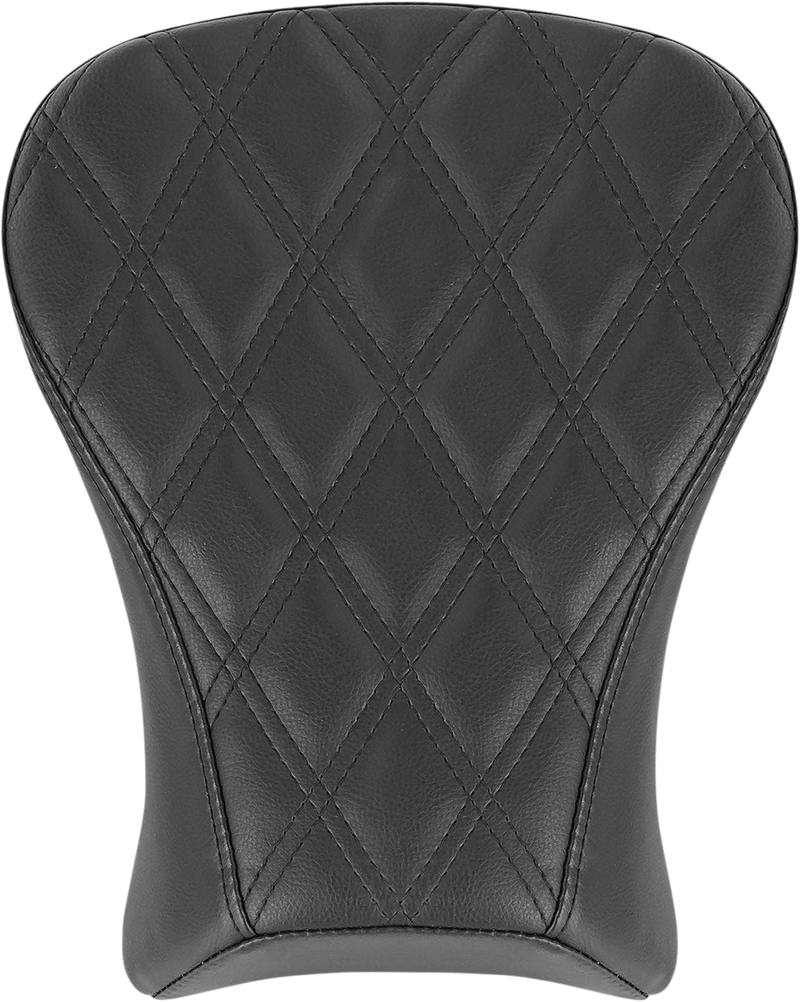 Renegade Pillion Pad - Touring - Lattice Stitched - Black - FLSB/FXLR '18-'24